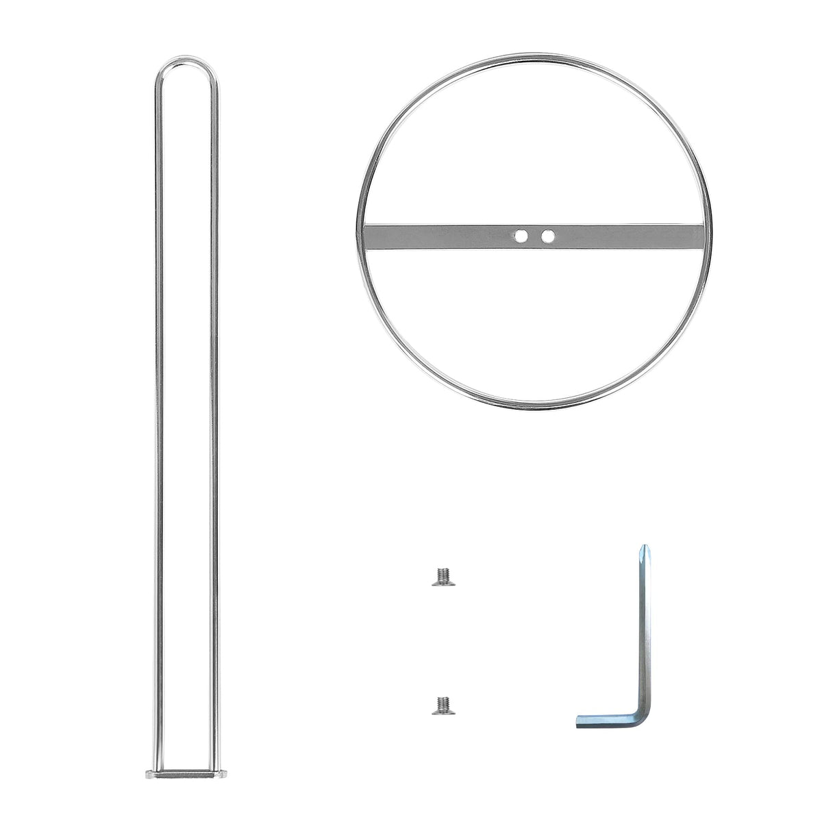 OBODING Paper Towel Holder Countertop - Silver view 4