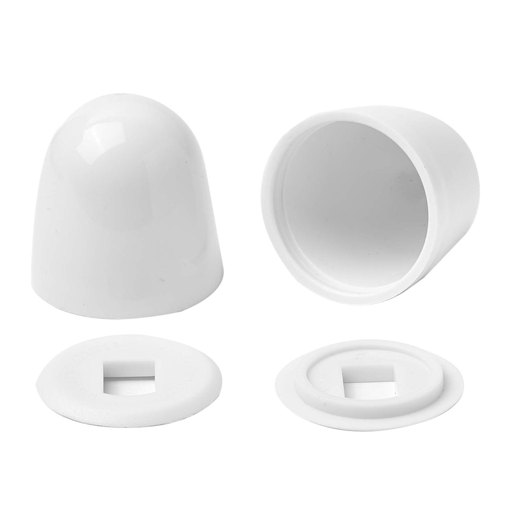 4Packs Universal Toilet Bolt Caps, Round Plastic Push-On Toilet Bowl Bolt Caps Covers (additional view 4)