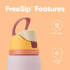 Owala FreeSip Stainless Steel Water Bottle 24 oz Candy Store (C06160)