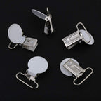 25mm Round Pacifier Clips, Suspender Snaps, DIY Clothes Accessories, for Making Pacifier (additional view 4)