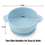 PandaEar 3 Pack Baby Bowls with Suction