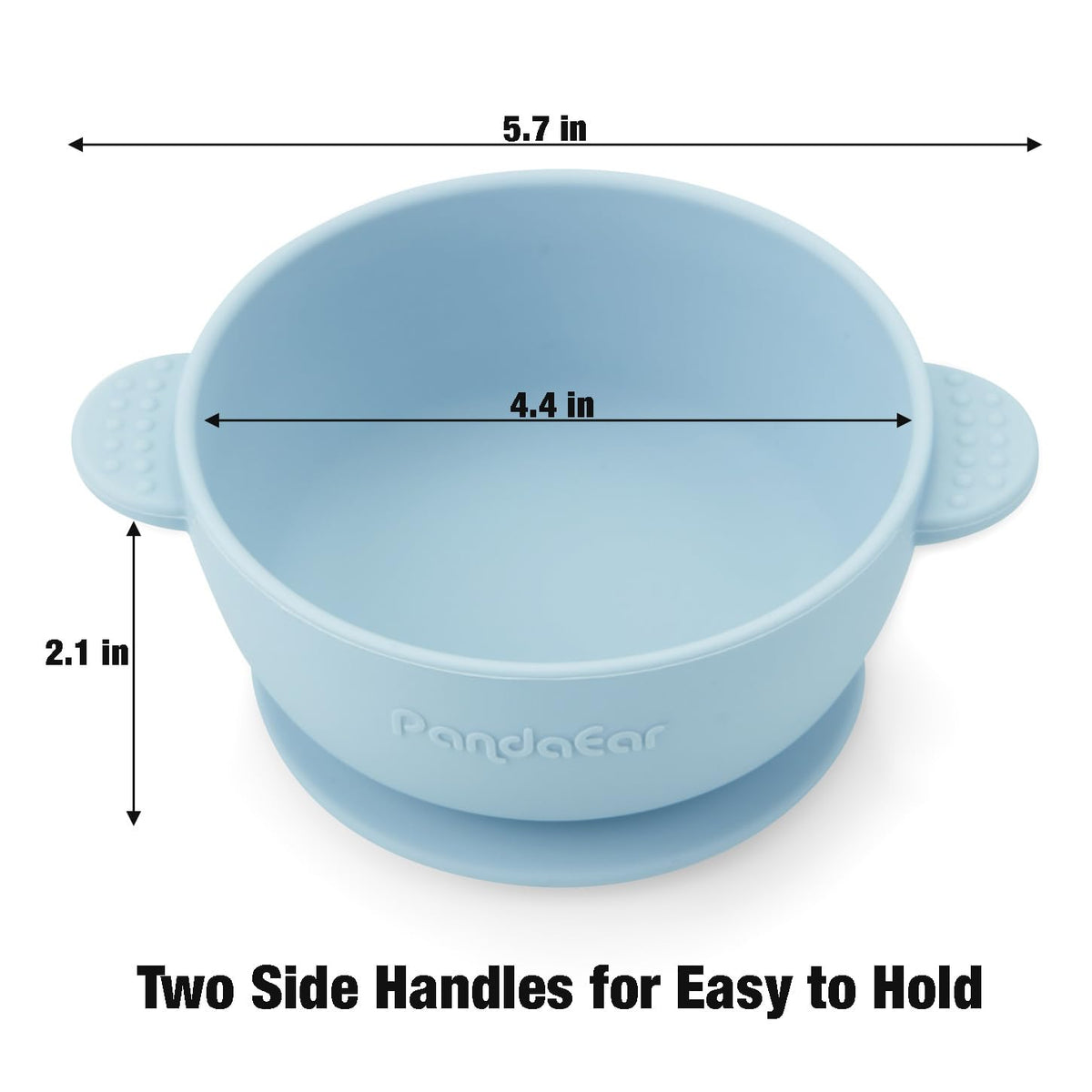 PandaEar 3 Pack Baby Bowls with Suction
