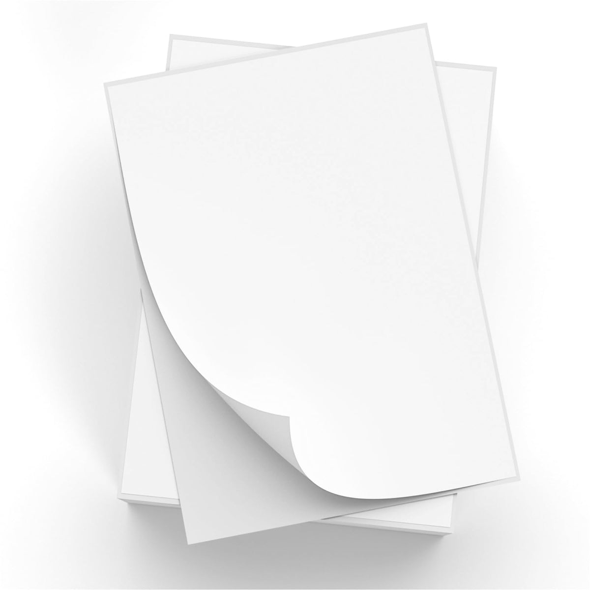 NefLaca 4000 Full Sheets Sticker Paper for Laser & Ink Jet Printers, 8.5" x 11" Full Sheet Address Shipping Label, 4000
