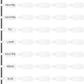 Trilancer Cable Cord Labels Large Size for Wire Organizing & Identification