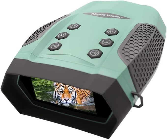 Wheyda New Model Night Vision Goggles, 8X Digital Zoom Binoculars for Adults - Ergonomic