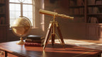 Vintage Brass Nautical Telescope on Tripod Stand Desktop Telescope Outdoor Adventures (additional view 7)