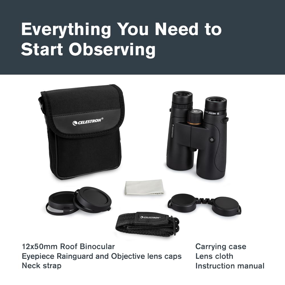 Celestron Nature DX Binoculars - 12x50 view 7