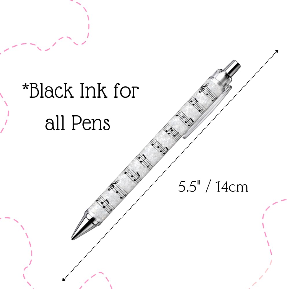 YJ PREMIUMS 6PC Ballpoint Pens - Music view 3