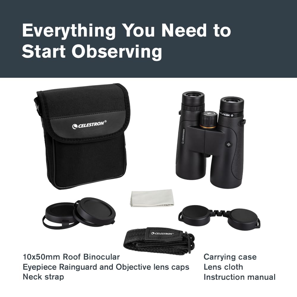 Celestron Nature DX Binoculars - 10x50 view 7