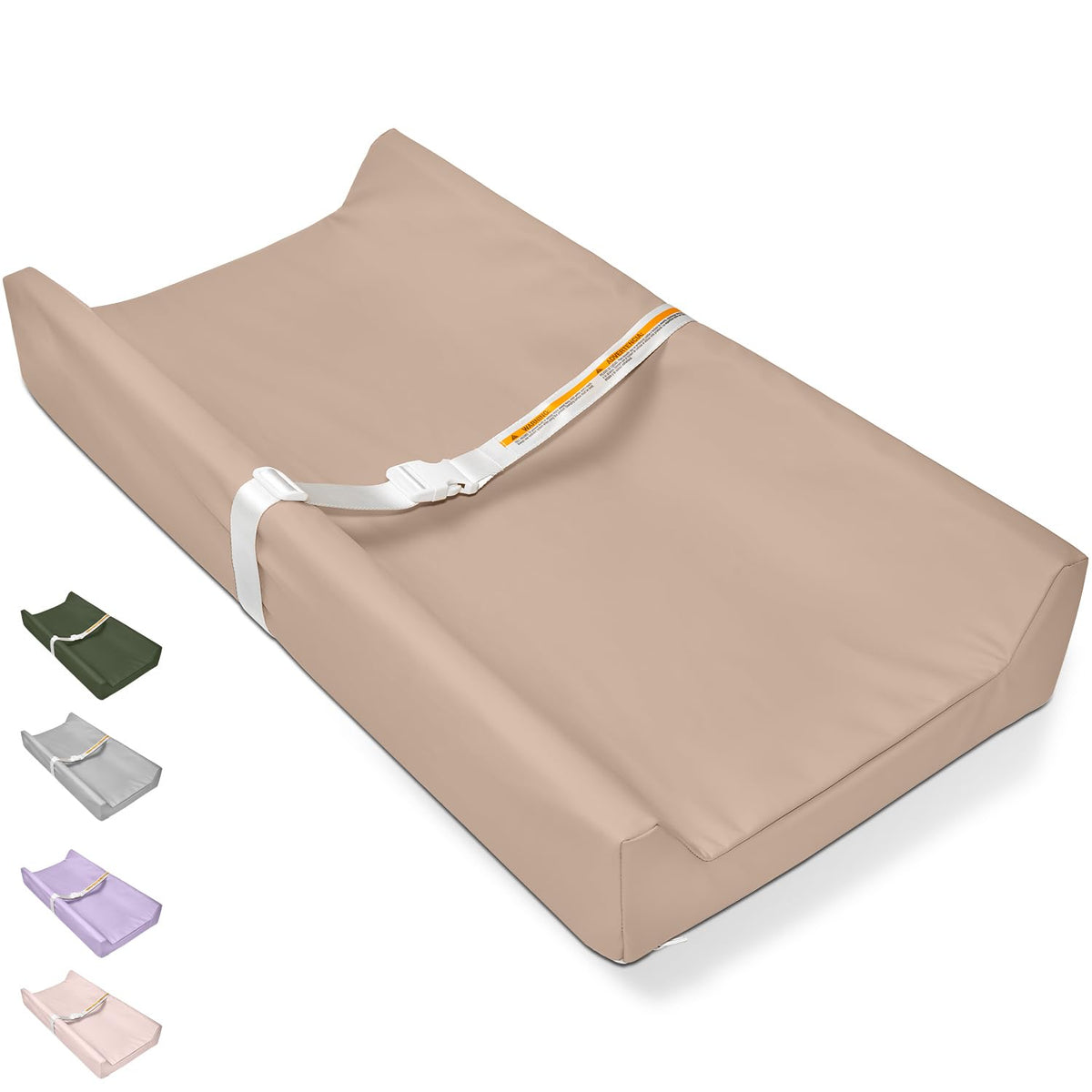 Baby Changing Pad, Diaper Changing Pad, Changing Table Pads for Dresser - Khaki Brown