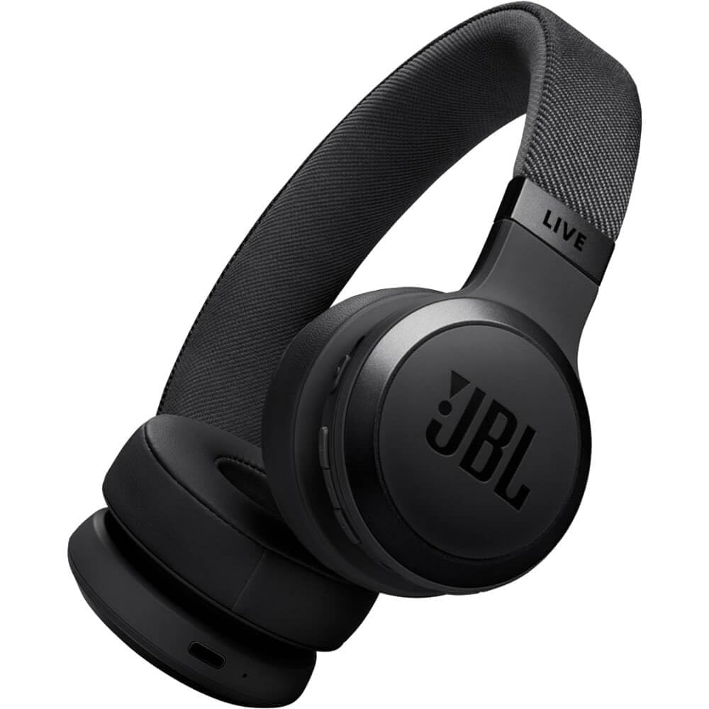 JBL LIVE670NCBLK Live 670NC On-Ear Headphones - – Black (JBLLIVE670NCBLKAM-cr)