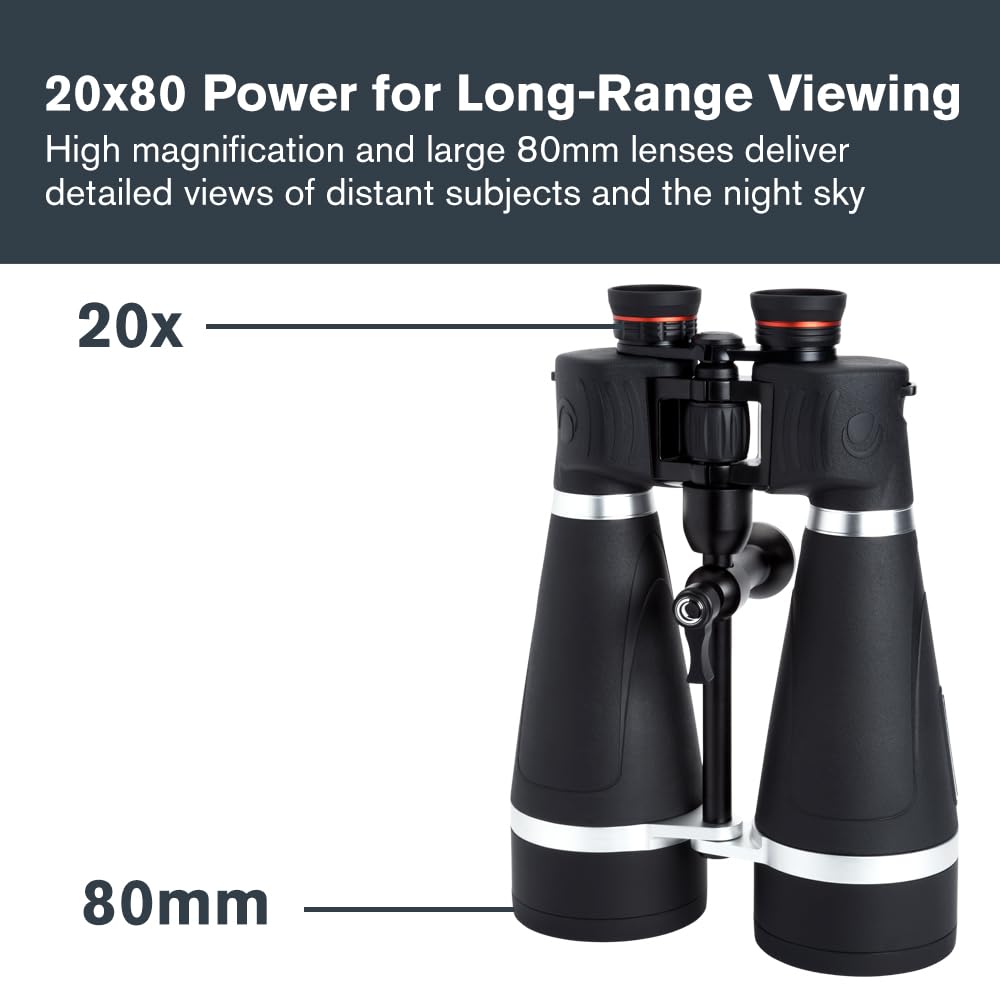 Celestron SkyMaster Pro 20x80 Astronomy Binoculars - Binoculars view 1