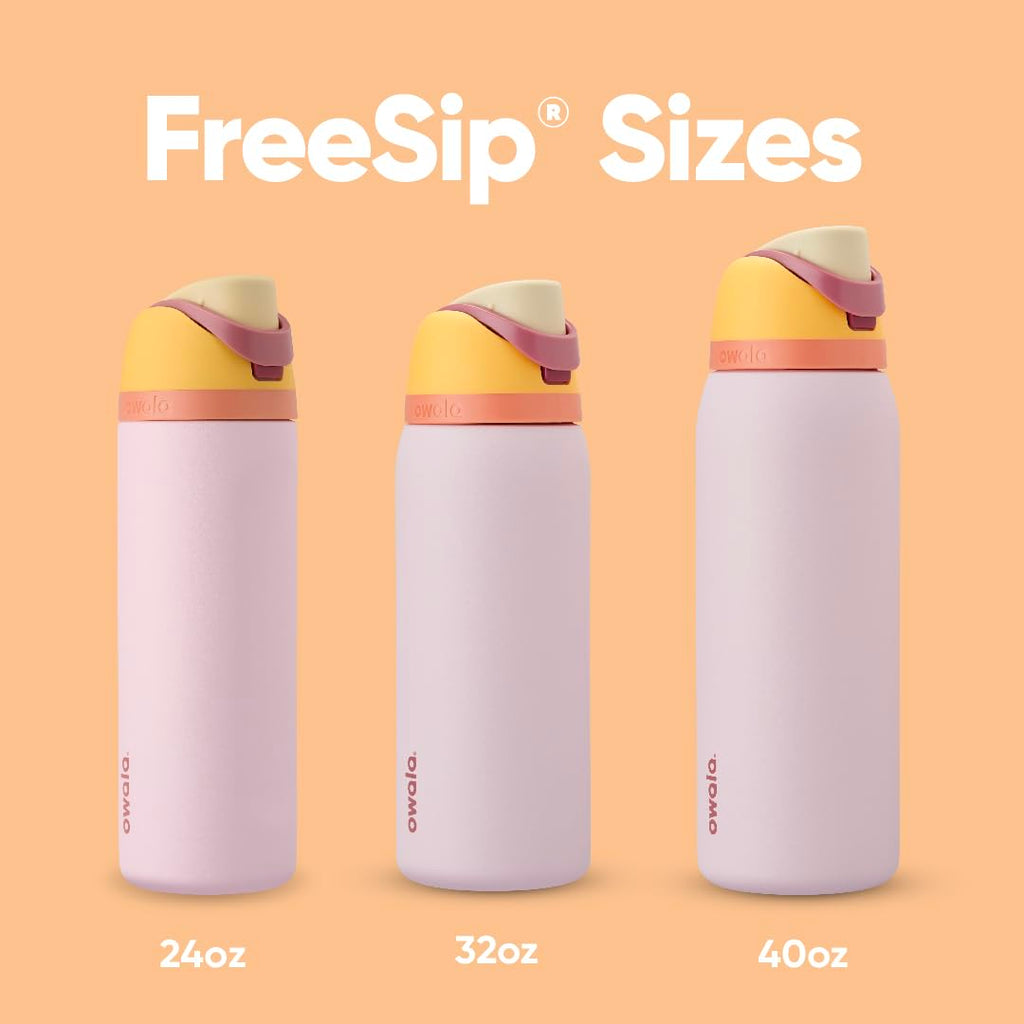 Owala FreeSip Stainless Steel Water Bottle 24 oz Candy Store (C06160)