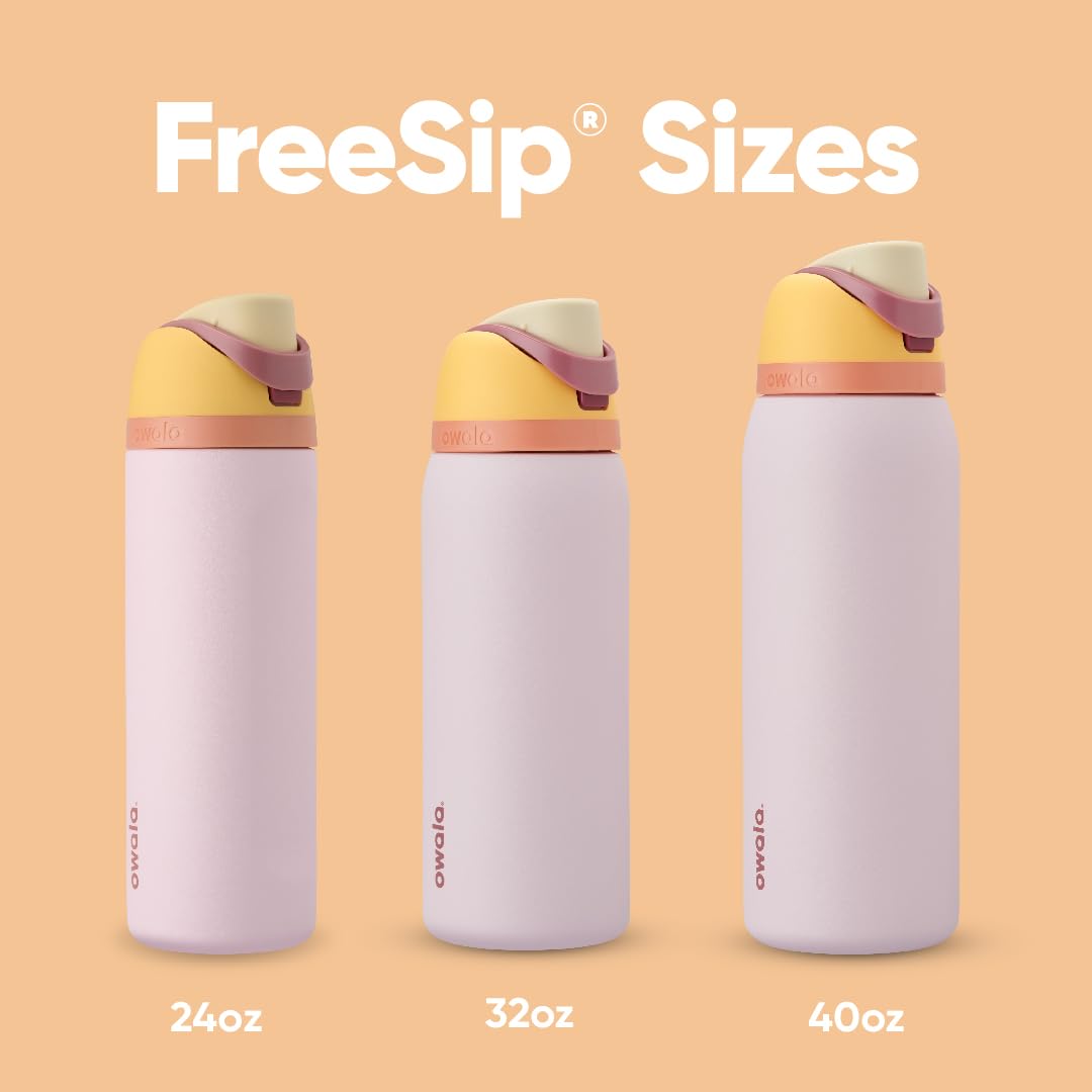 Owala FreeSip Stainless Steel Water Bottle 24 oz Candy Store (C06160)
