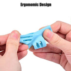 JuneLsy Pencil Grips Pencils Grips for Kids Handwriting Posture Correction Training Writing AIDS for Kids Toddler (Pack of 18)