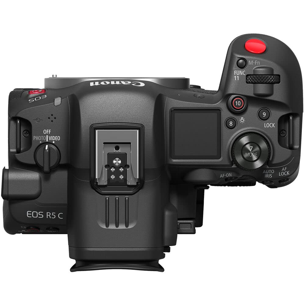Canon EOS R5 C Mirrorless Cinema Camera with Tripod (5077C002) Bundle (5077C002_EDI_2-RE) (Pack of 17)
