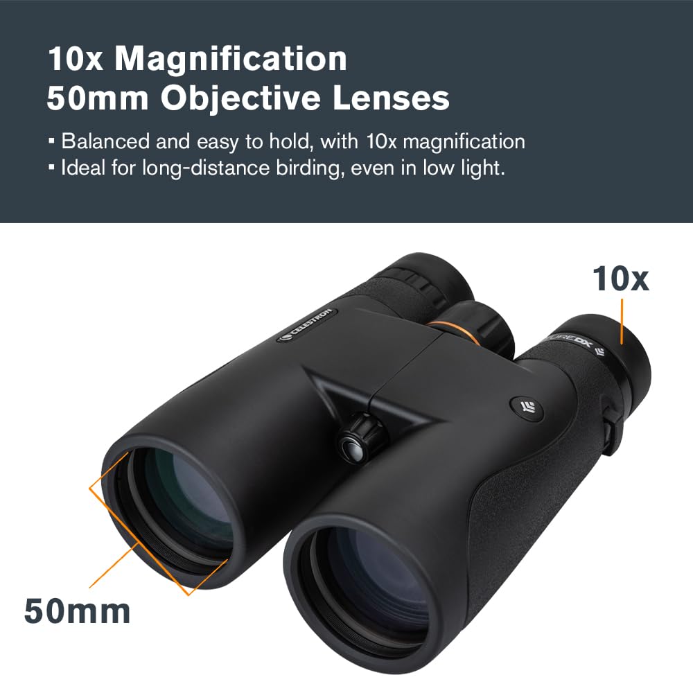Celestron Nature DX Binoculars - 10x50 view 1