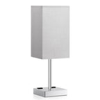 aooshine Bedside Table Lamp Touch Control - Gray & Silver Base / 17.4in view 6