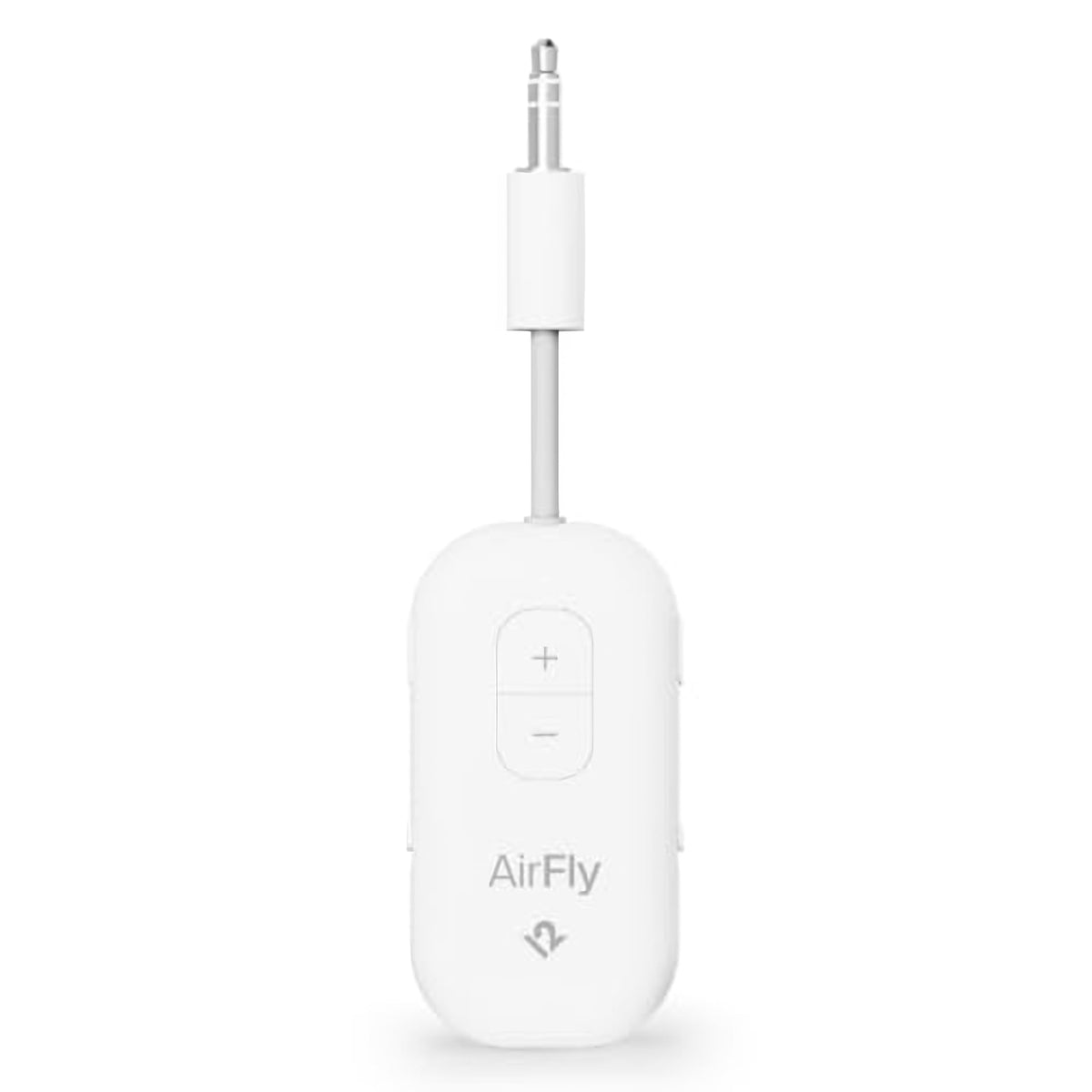 Twelve South AirFly Pro 2, Bluetooth Adapter, Pair 2 AirPods - White