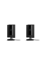 Ring Indoor Cam, Home or business security in 1080p HD video, 2-pack, – Black