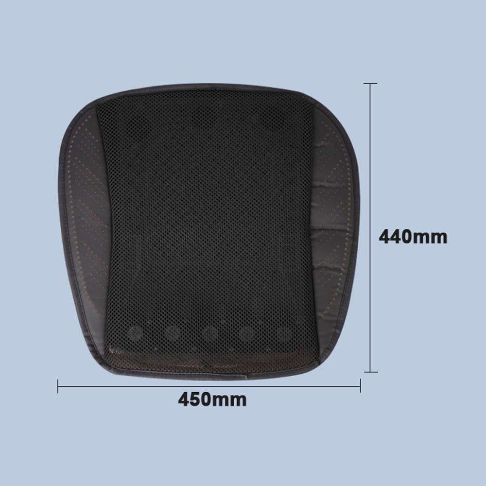 Cooling Seat Cushion, Breathable Ice Silk Car Seat Fan Cushion, 3 Adjustable Speed (additional view 5)