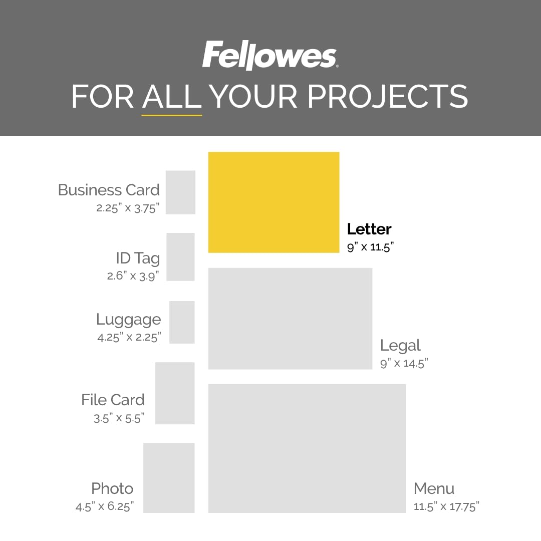 Fellowes Thermal Laminating Pouches/Sheets