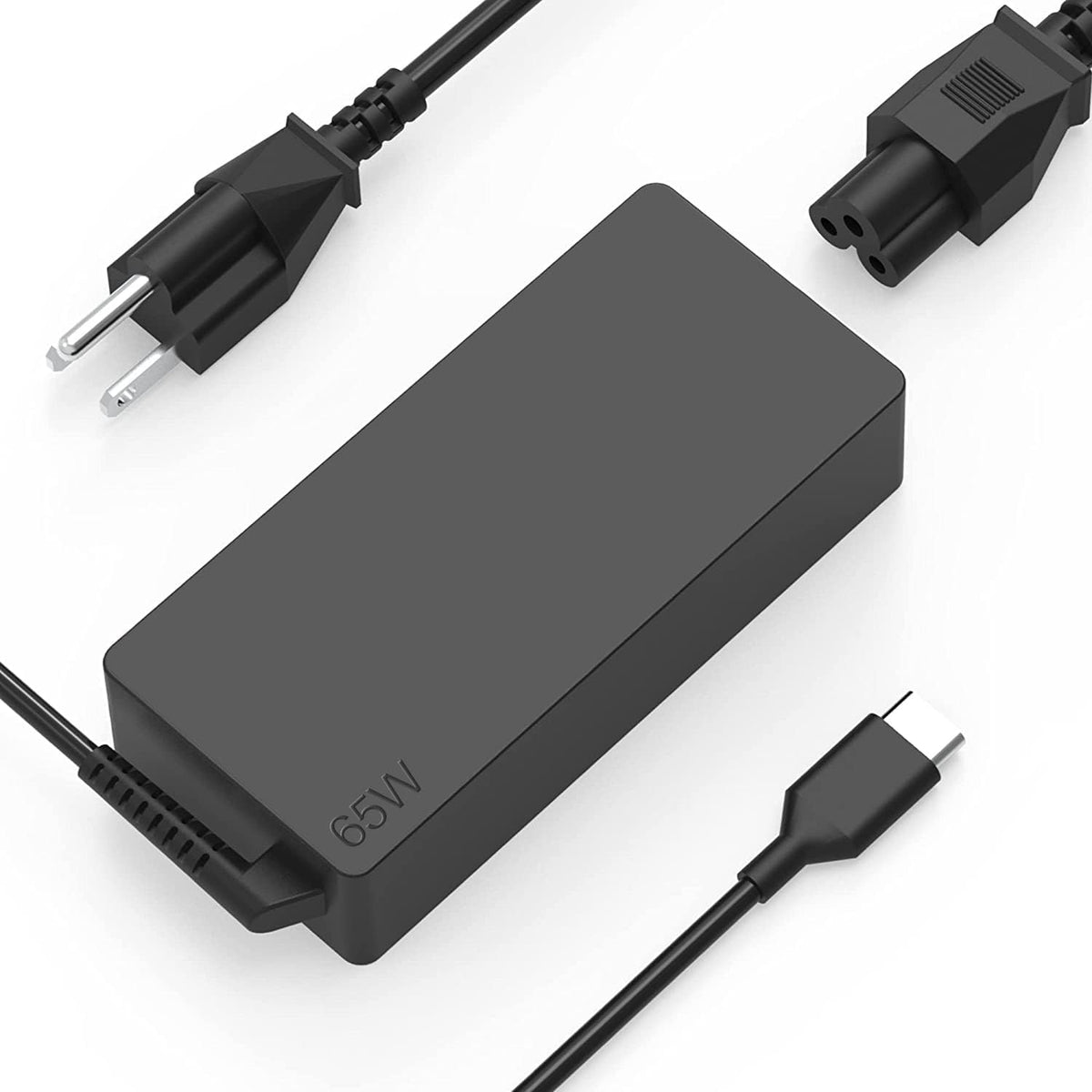BULL-TECH USB C Laptop Charger 65w Replacement for Lenovo ThinkPad Yoga Chromebook