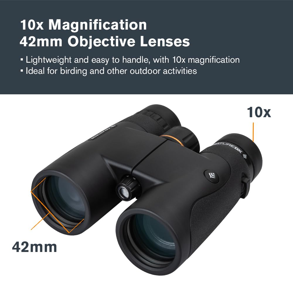 Celestron Nature DX Binoculars - 10X42 view 1