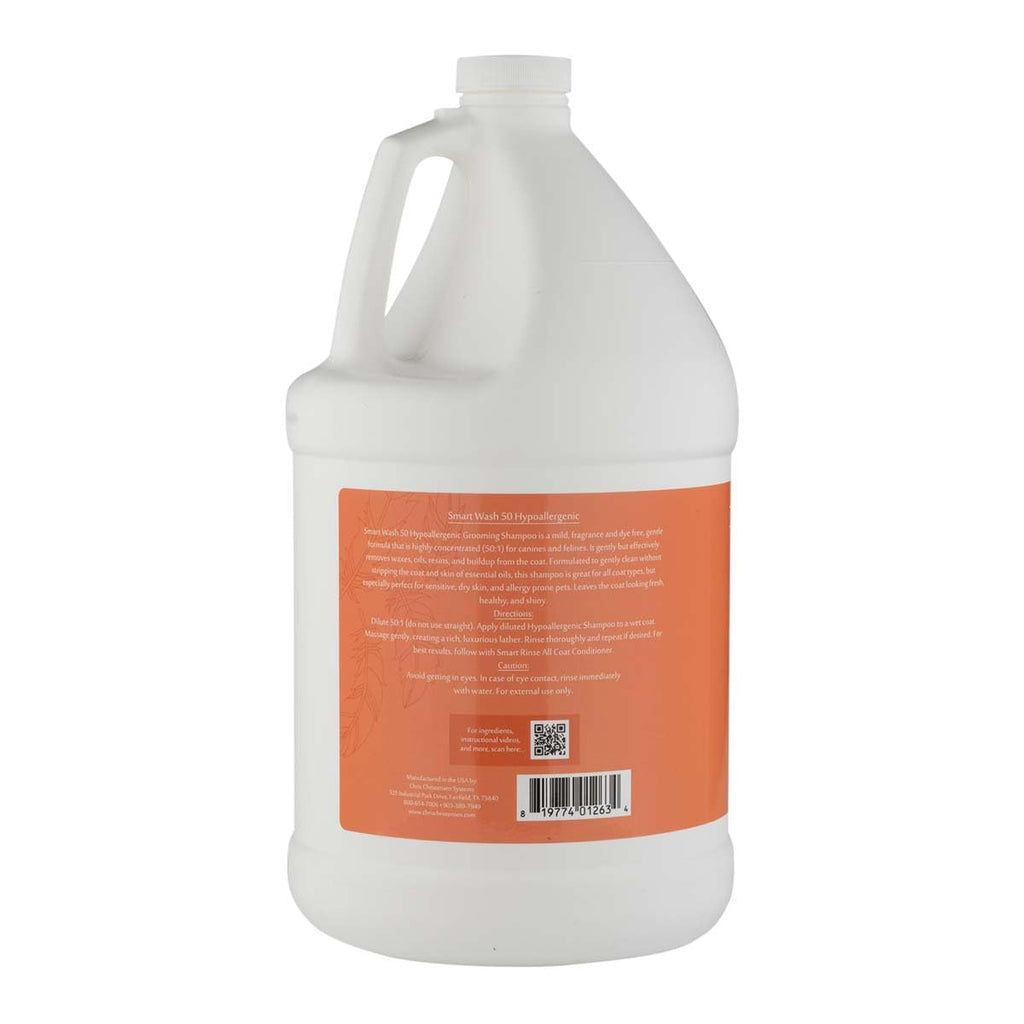 Chris Christensen SmartWash50 Ultra Concentrated Dog Shampoo - Hypoallergenic - 1 Gallon view 8
