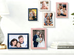 YiPinYin Enamel Picture Frames - Pink / 4x4 Mat 3x3 Inch 2PK view 7