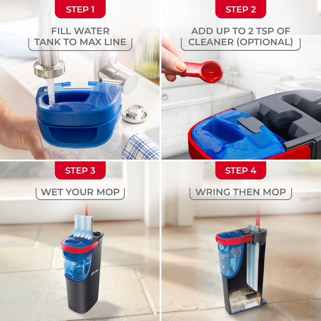 O-Cedar H2prO Flat Mop System (175765)