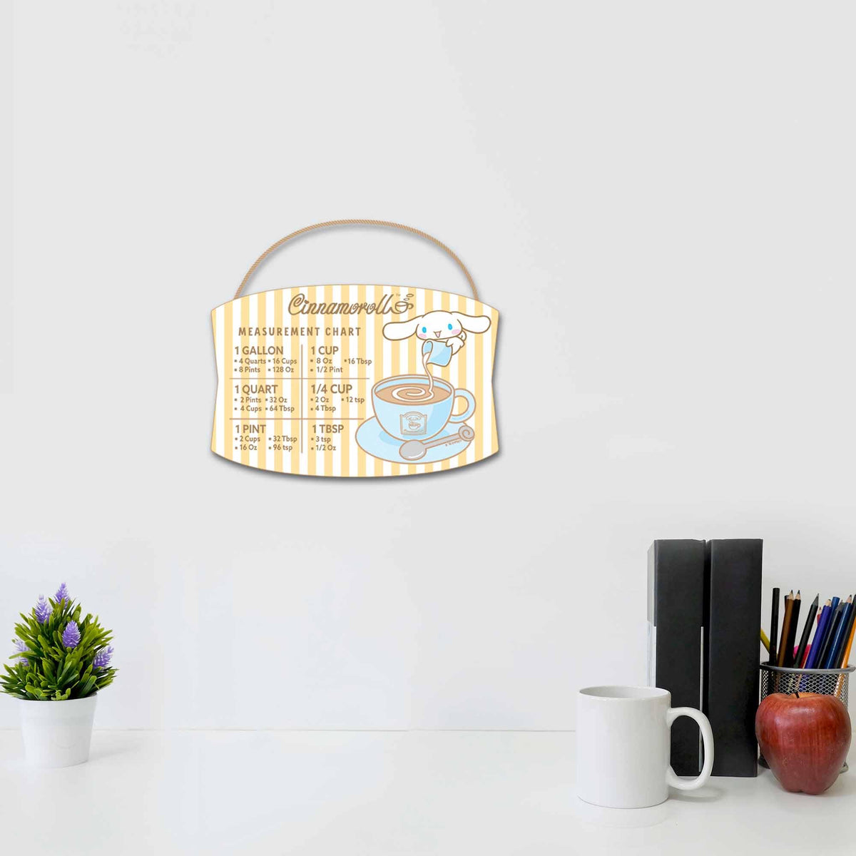 Cinnamoroll Hanging Wood Measurement Sign (additional view 4)