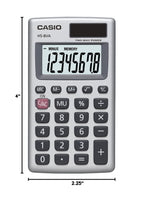 Casio HS-8VA Mini 6-Function Calculator
