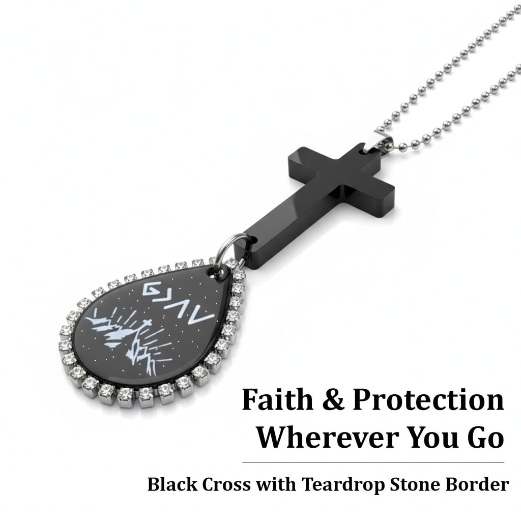 Cross for Car Mirror Hanging Christian Gifts for Men
