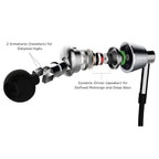 1MORE Triple Driver in-Ear Earphones Hi-Res Headphones with High Resolution, Bass Driven Sound, MEMS Mic, in-Line