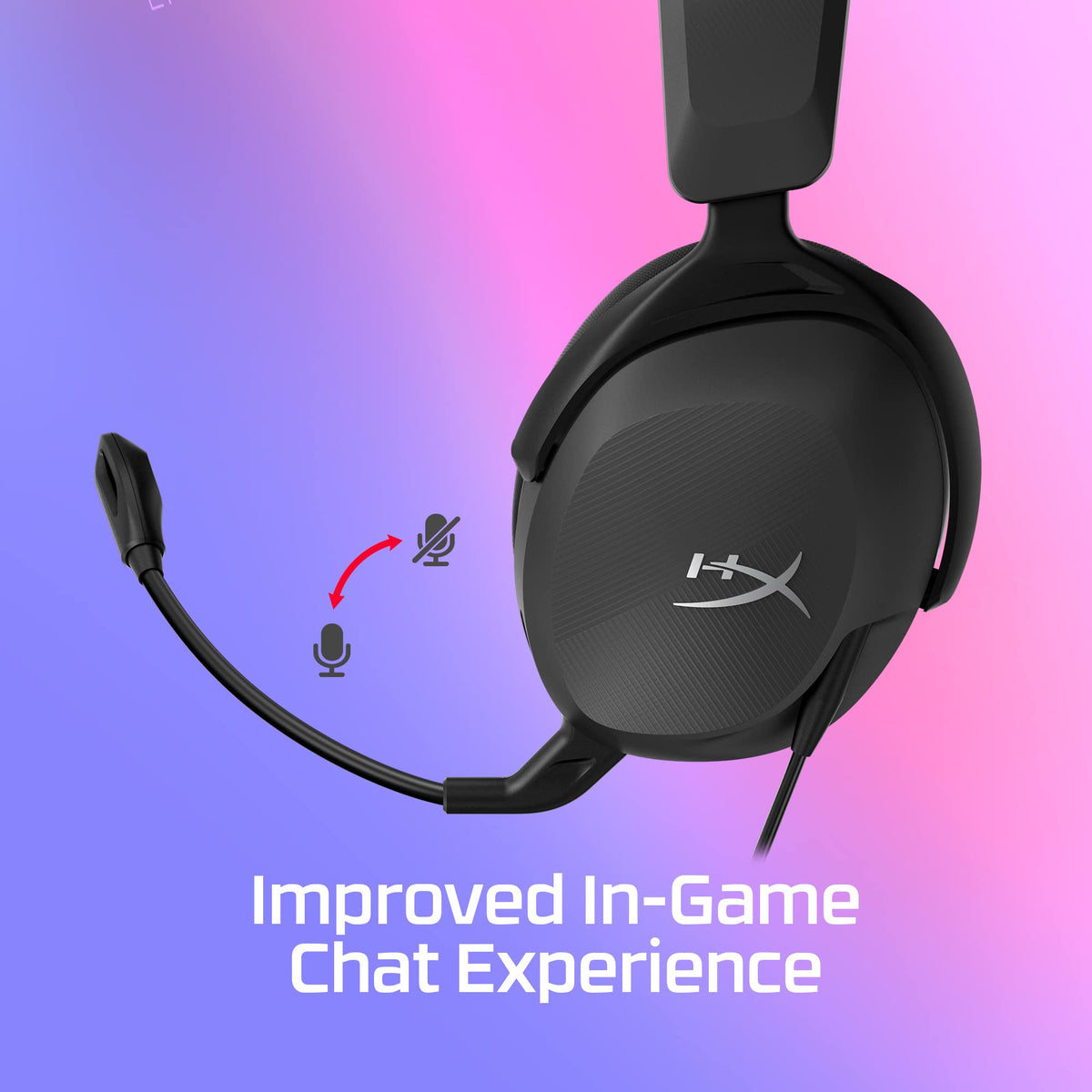 HyperX Cloud Stinger 2 Core – PC Gaming Headset, Lightweight Over-Ear Headset with mic (additional view 5)