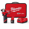 Milwaukee M12 Fuel Surge 1/4 in. Hex Hydraulic Driver 2 Battery Kit