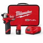 Milwaukee M12 Fuel Surge 1/4 in. Hex Hydraulic Driver 2 Battery Kit