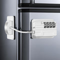 Fridge Locks with Code for Refrigerator - B-White-1PACK