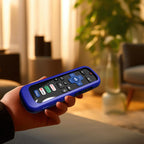 Cover for Roku Stick Remote - Non-glow Blue view 2