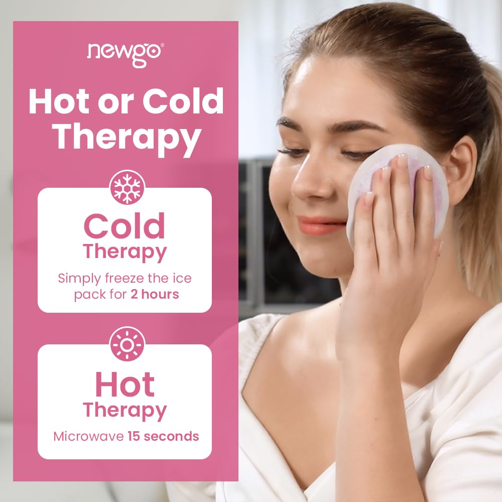 NEWGO Small Ice Packs for Injuries - Red - 6 Pack view 6