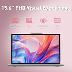 15.6'' Laptop, Intel Core i7-6500U, 16GB RAM, 512GB SSD, for Study, Work (additional view 3)