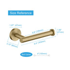 TASTOS Round SUS304 Stainless Steel Toilet Paper Holder - view 20