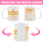 CFGBFDGH Inspirational Coffee Mug - White Sunshine 01 view 1