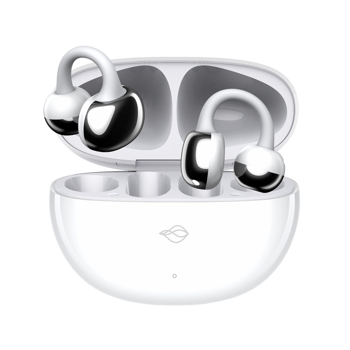 THIИKAЯ THINKAR SoraClips, Open Ear Earbuds - White