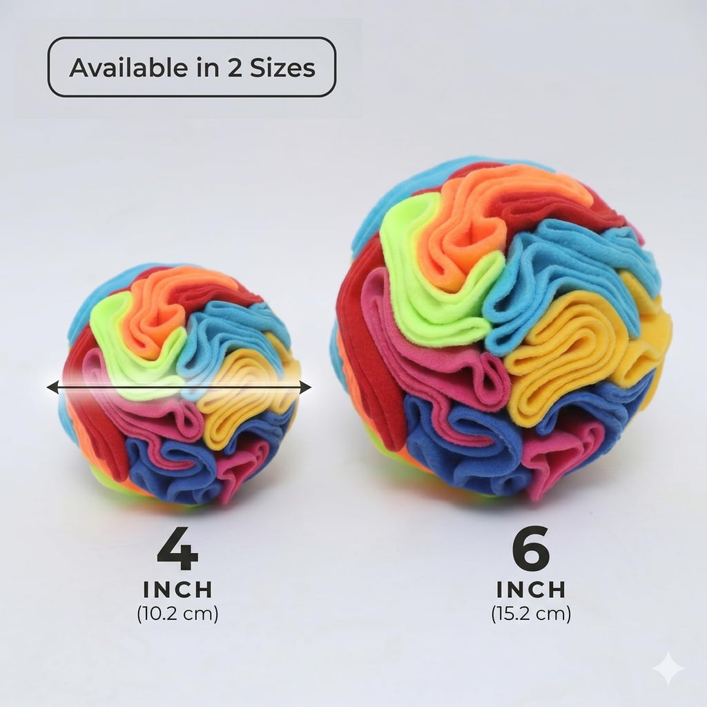 Adorepaw Snuffle Ball for Dogs - Rainbow / Small view 4