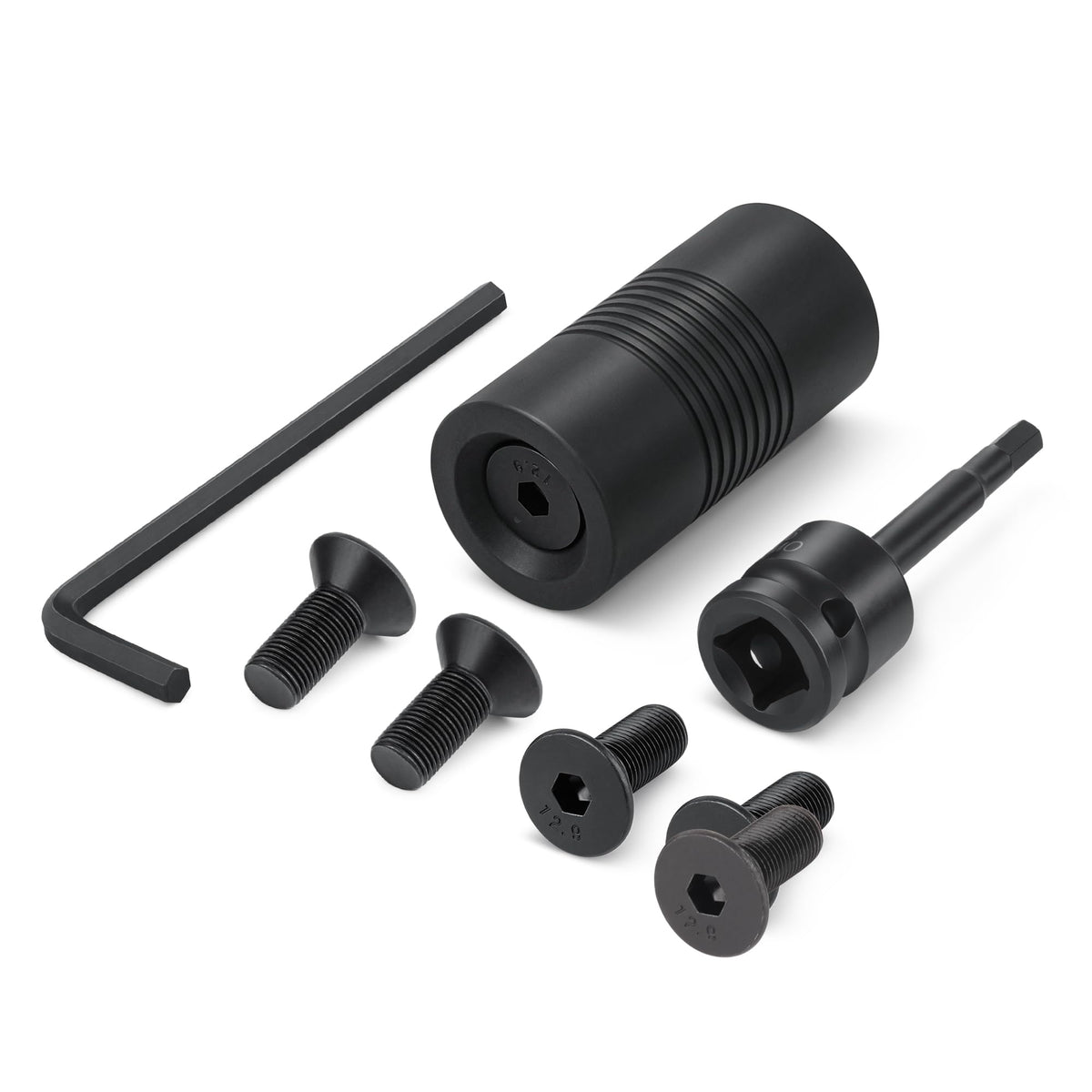 Door Frame Dimpling Tool Kit for Hardened Steel, Double-Sided Design (additional view 2)