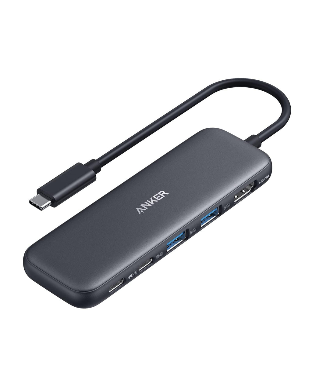 Anker USB C Hub, 5-in-1 USBC to HDMI Splitter with 4K Display (A8355011)