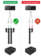 Fasgear PCI-e 5.1 Extension Cable - White view 5