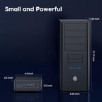Intel NUC 11 with 11th Gen Core i7-1165G7 Processor, Intel Nuc 11i7 Quad-Core 32GB DDR4 RAM & 1TB NVMe SSD
